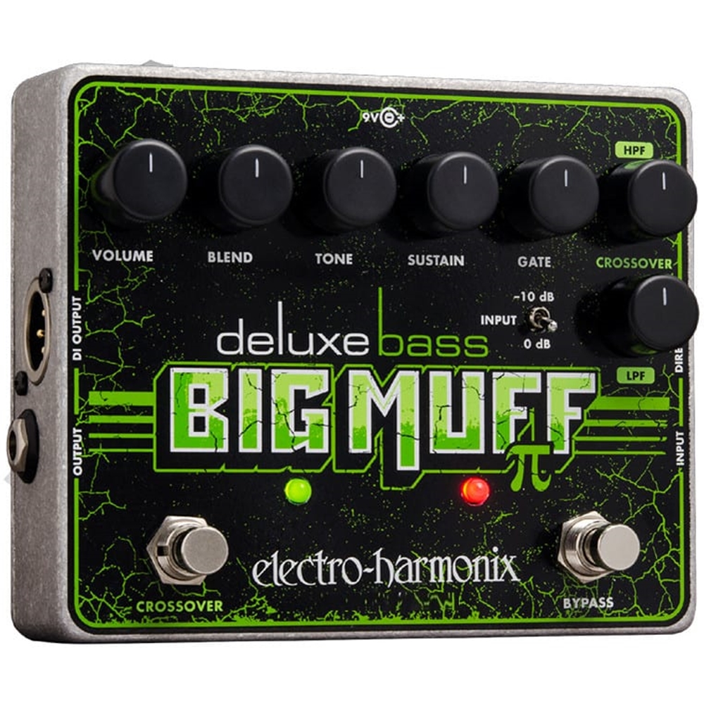 Electro-Harmonix DELUXE BASS BIG MUFF PL Fuzz / Distortion/Sustainer Guitar Effects Pedal